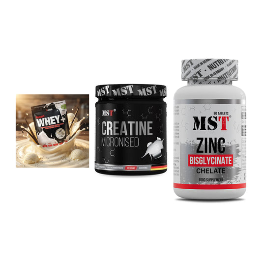Einsteiger-Set: Sinob Honest + MST Creatin + MST Zinc Chelate – alle enthaltenen Artikel