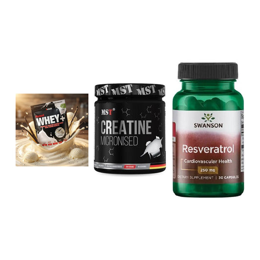 Einsteiger-Set: Sinob Honest + MST Creatin + Swanson Resverat – alle enthaltenen Artikel