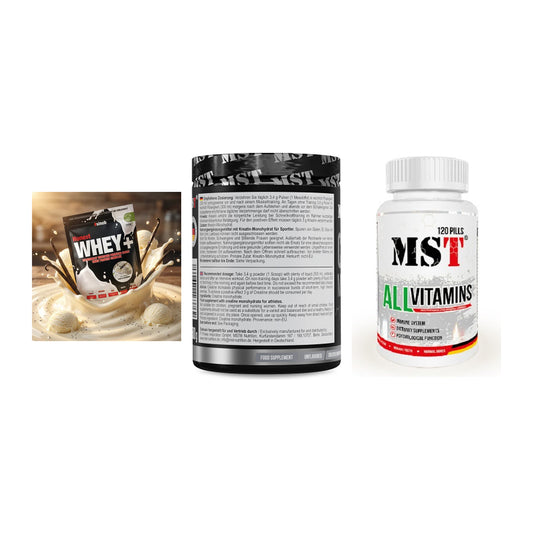Einsteiger-Set: Sinob Honest + MST Creatin + MST All Vitamins – alle enthaltenen Artikel