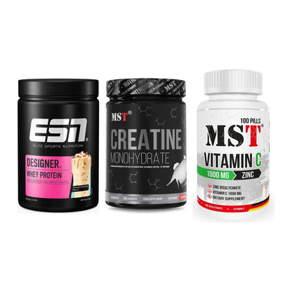 Einsteiger-Set: ESN Designer + MST Creatin + MST Vitamin C – alle enthaltenen Artikel