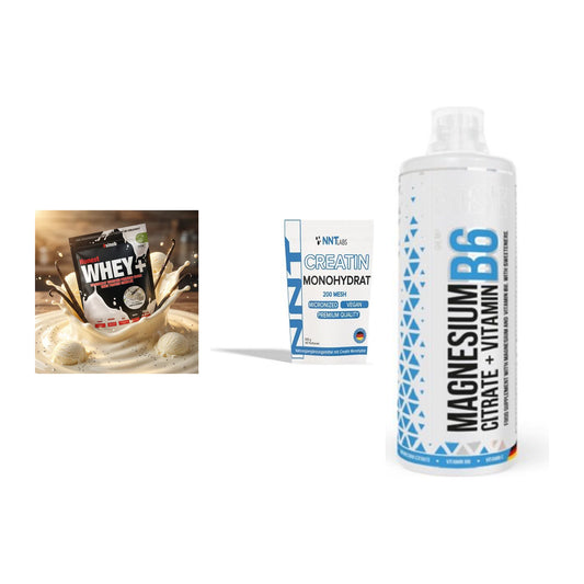 Einsteiger-Set: Sinob Honest + NNT Creatin + MST Magnesium B6 – alle enthaltenen Artikel