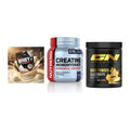 Einsteiger-Set: Sinob Honest + Nutrend Creatine + GN Base Powder – alle enthaltenen Artikel