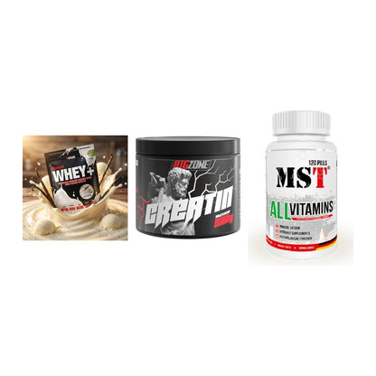 Einsteiger-Set: Sinob Honest + Big Zone Creatin + MST All Vitamins – alle enthaltenen Artikel