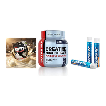 Einsteiger-Set: Sinob Honest + Nutrend Creatine + Body Attack – alle enthaltenen Artikel