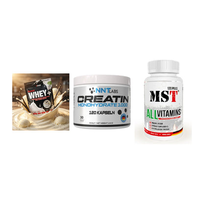 Einsteiger-Set: Sinob Honest + NNT Creatin 1000 + MST All Vitamins – alle enthaltenen Artikel