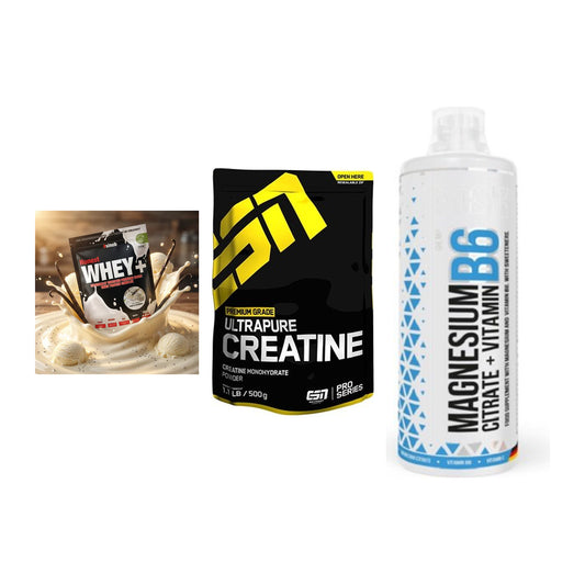 Einsteiger-Set: Sinob Honest + ESN Ultrapure + MST Magnesium B6 – alle enthaltenen Artikel