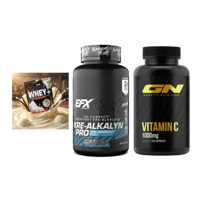 Einsteiger-Set: Sinob Honest + EFX Kre-Alkalyn + GN Vitamin C – alle enthaltenen Artikel
