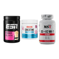 Einsteiger-Set: ESN Designer + Nutrend Creatine + MST Vitamin D3 – alle enthaltenen Artikel
