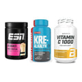 Einsteiger-Set: ESN Designer + Nutrend Kre-Alka + BioTech Vitamin – alle enthaltenen Artikel