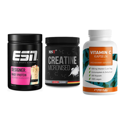Einsteiger-Set: ESN Designer + MST Creatin + ProFuel Vitamin – alle enthaltenen Artikel