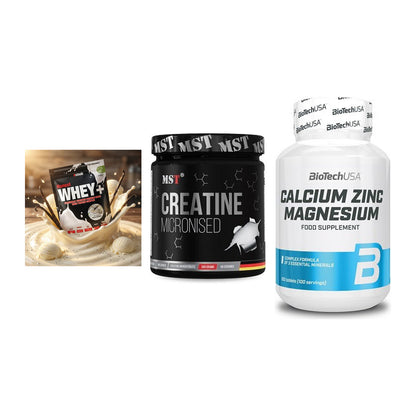 Einsteiger-Set: Sinob Honest + MST Creatin + BioTech Calcium – alle enthaltenen Artikel