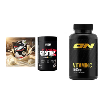 Einsteiger-Set: Sinob Honest + Weider Intense + GN Vitamin C – alle enthaltenen Artikel