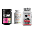 Einsteiger-Set: ESN Designer + ProFuel Creatine + MST Zinc Chelate – alle enthaltenen Artikel
