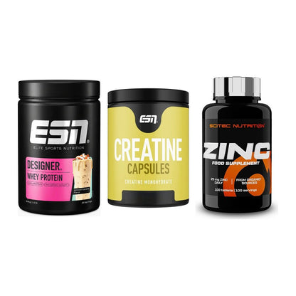 Einsteiger-Set: ESN Designer + ESN Ultrapure + Scitec Zinc – alle enthaltenen Artikel