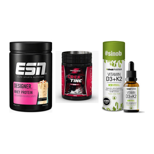 Einsteiger-Set: ESN Designer + CREASWISS + Sinob Vitamin D3 – alle enthaltenen Artikel