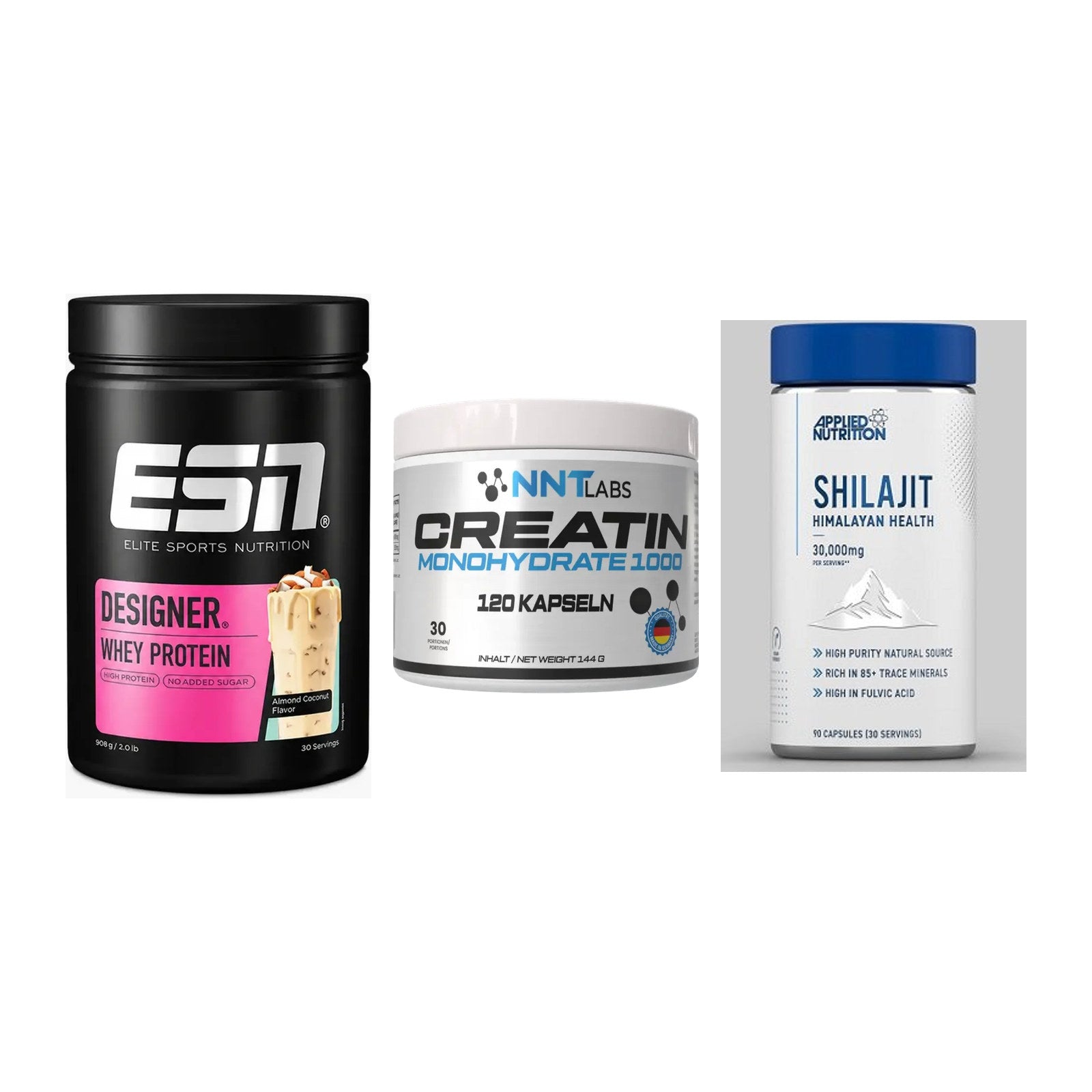 Einsteiger-Set: ESN Designer + NNT Creatin 1000 + Applied Nutritio – alle enthaltenen Artikel