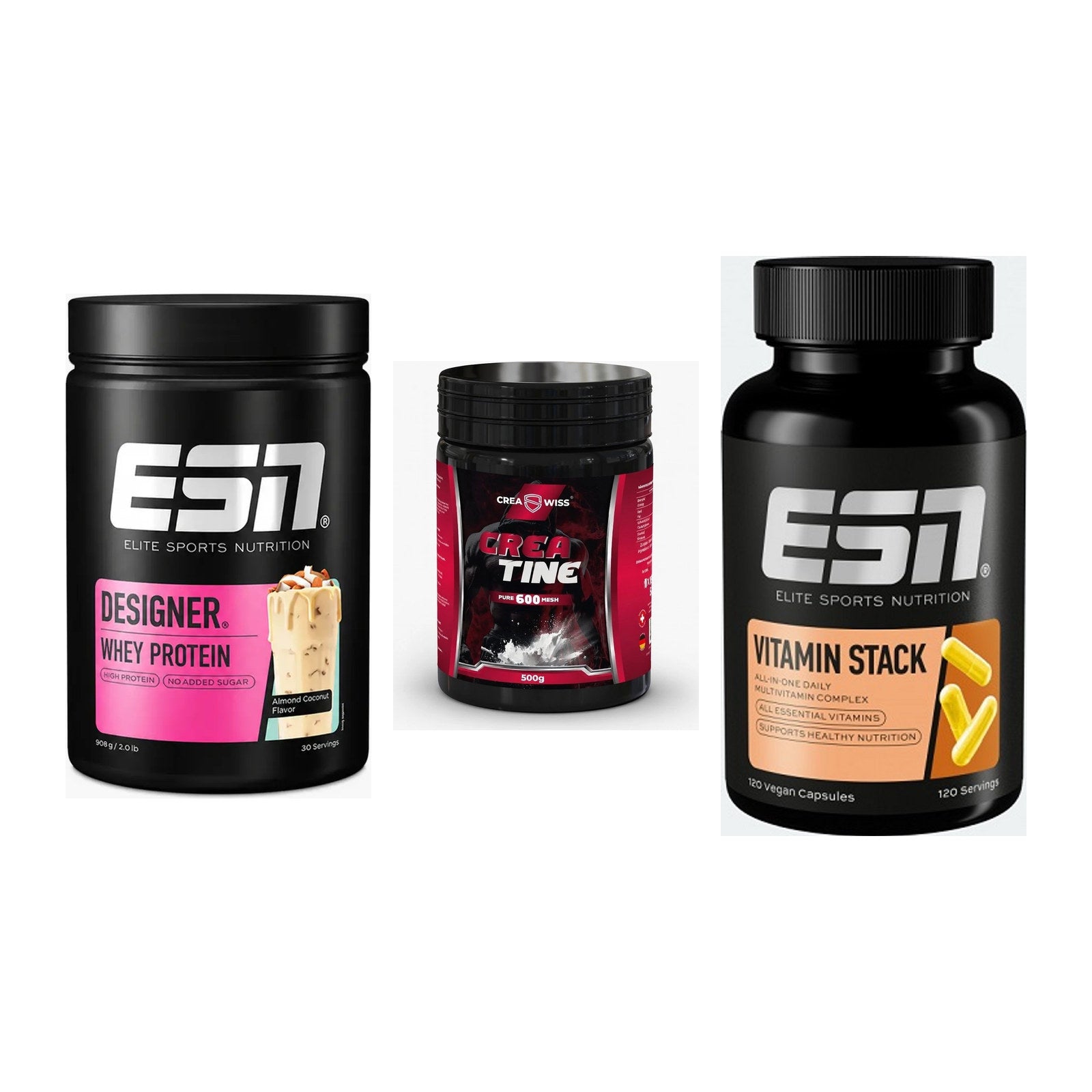 Einsteiger-Set: ESN Designer + CREASWISS + ESN Vitamin – alle enthaltenen Artikel