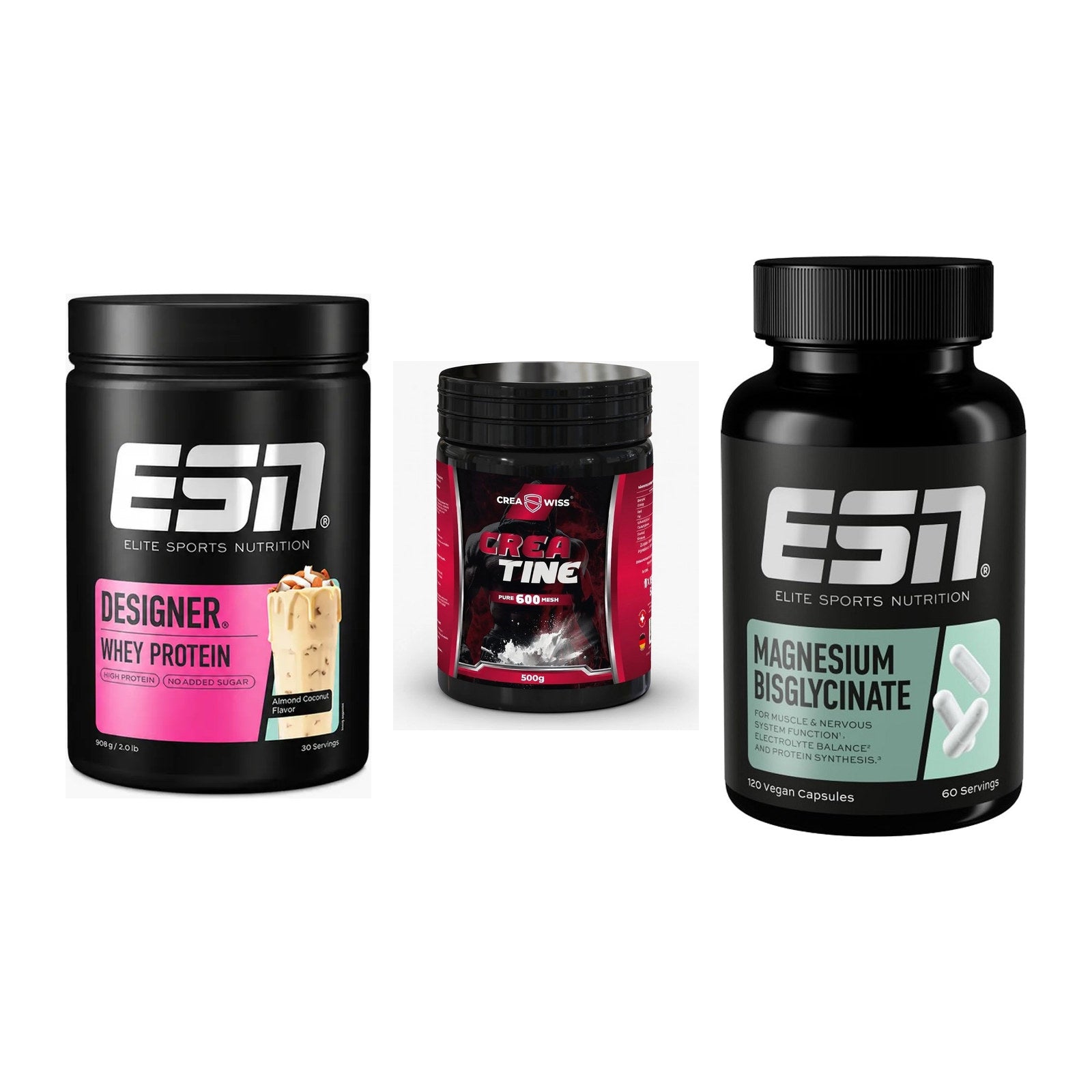 Einsteiger-Set: ESN Designer + CREASWISS + ESN Magnesium – alle enthaltenen Artikel