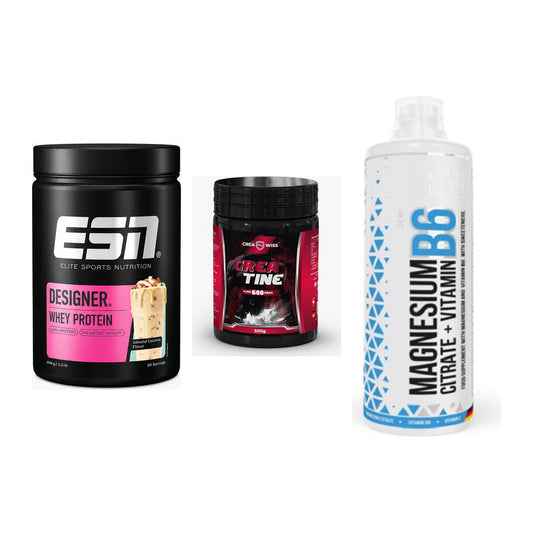 Einsteiger-Set: ESN Designer + CREASWISS + MST Magnesium B6 – alle enthaltenen Artikel