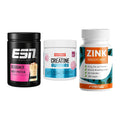Einsteiger-Set: ESN Designer + Nutrend Creatine + ProFuel Zink – alle enthaltenen Artikel