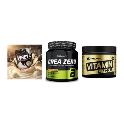Einsteiger-Set: Sinob Honest + BioTech Crea + Peak Vitamin – alle enthaltenen Artikel