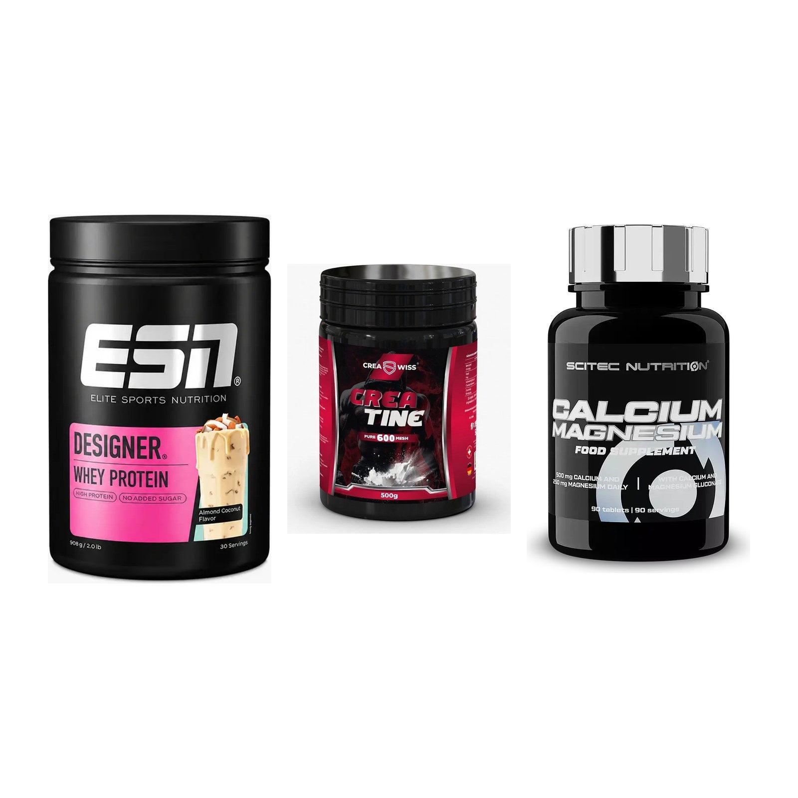 Einsteiger-Set: ESN Designer + CREASWISS + Scitec Calcium – alle enthaltenen Artikel