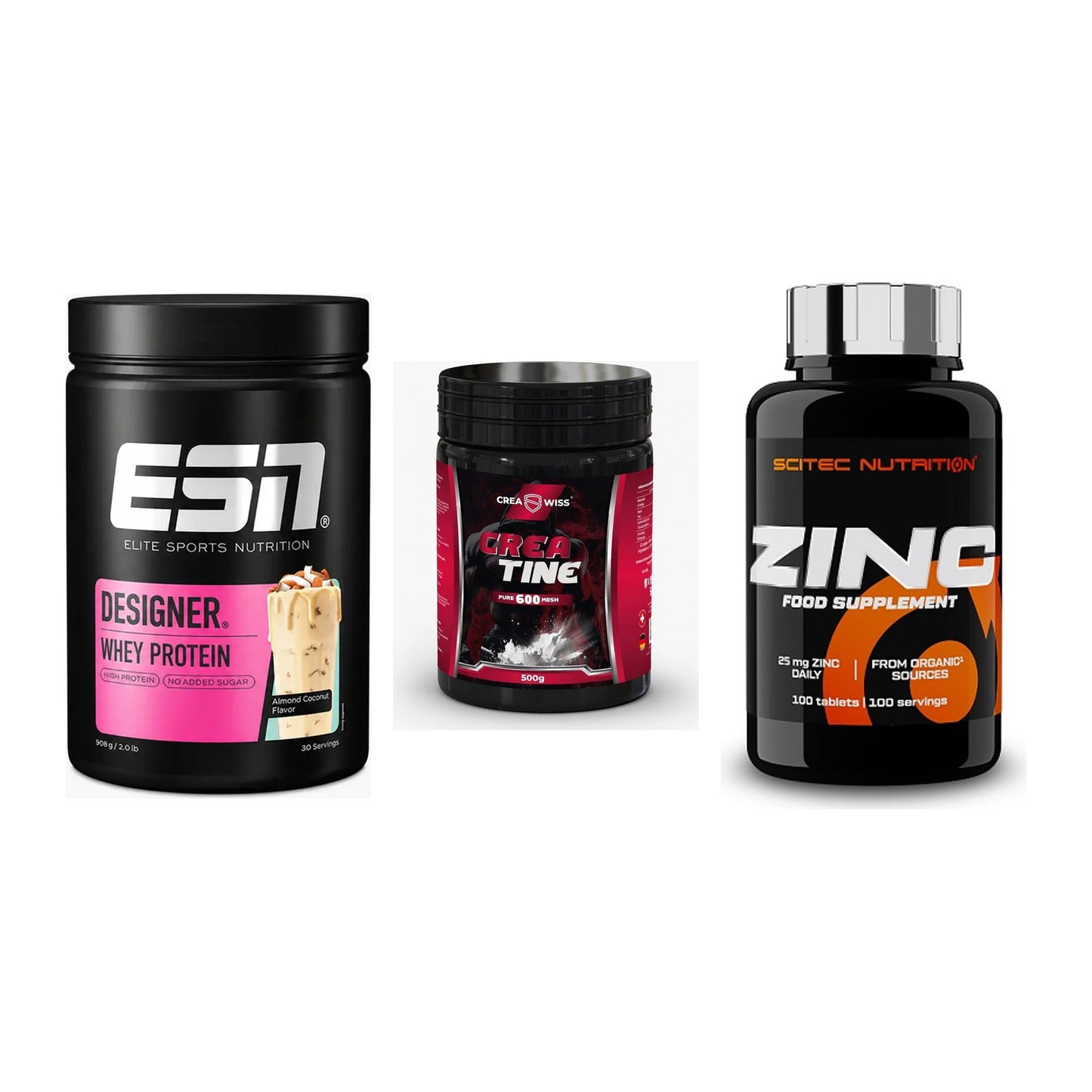 Einsteiger-Set: ESN Designer + CREASWISS + Scitec Zinc – alle enthaltenen Artikel