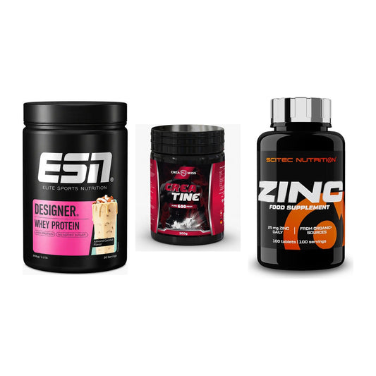 Einsteiger-Set: ESN Designer + CREASWISS + Scitec Zinc – alle enthaltenen Artikel