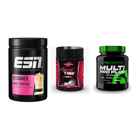 Einsteiger-Set: ESN Designer + CREASWISS + Scitec Multi Pro – alle enthaltenen Artikel