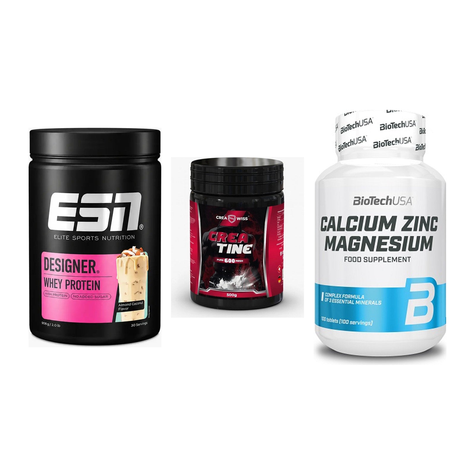 Einsteiger-Set: ESN Designer + CREASWISS + BioTech Calcium – alle enthaltenen Artikel