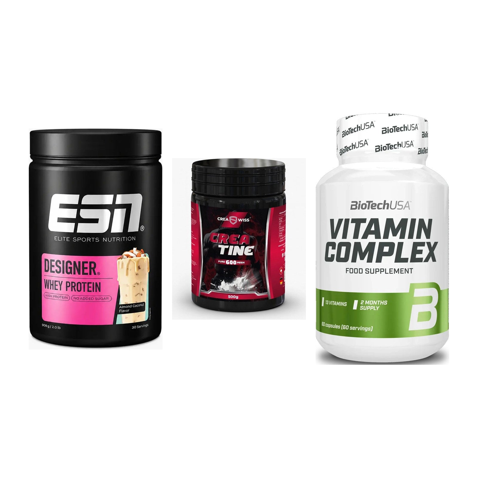 Einsteiger-Set: ESN Designer + CREASWISS + BioTech Vitamin – alle enthaltenen Artikel