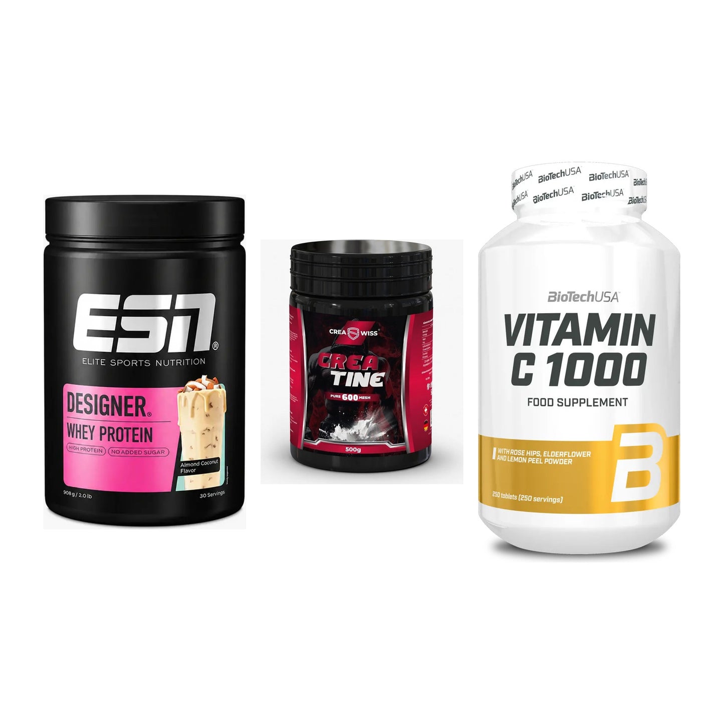 Einsteiger-Set: ESN Designer + CREASWISS + BioTech Vitamin – alle enthaltenen Artikel
