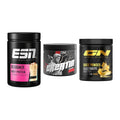 Einsteiger-Set: ESN Designer Whey + Big Zone Creatin + GN Base Powder – alle enthaltenen Artikel