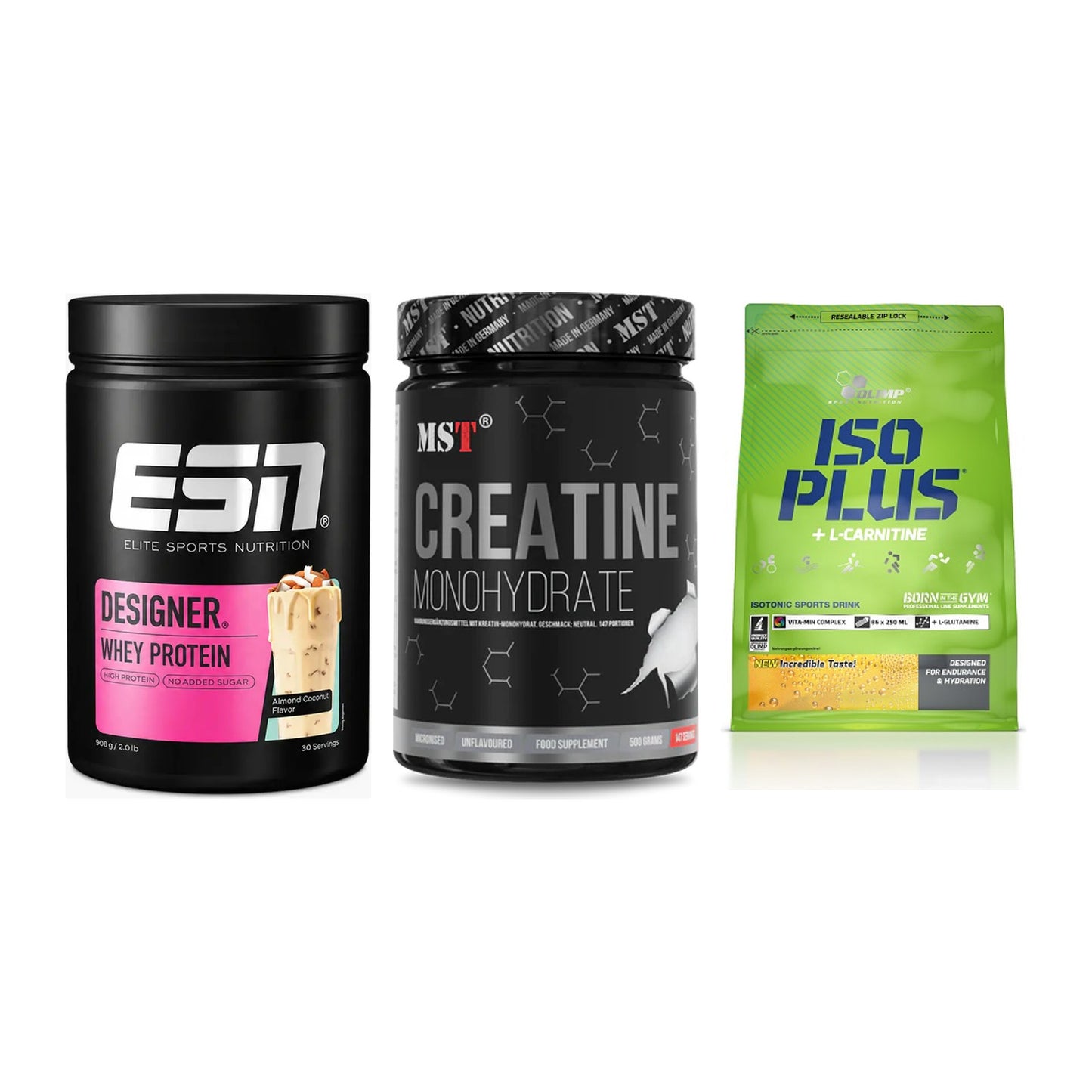 Einsteiger-Set: ESN Designer + MST Creatin + Olimp Iso Plus – alle enthaltenen Artikel