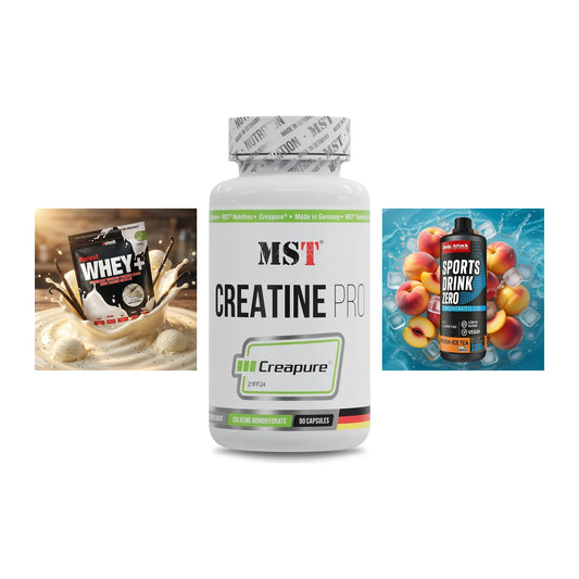 Einsteiger-Set: Sinob Honest + MST Creatine Pro + Body Attack – alle enthaltenen Artikel