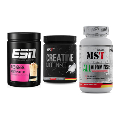 Einsteiger-Set: ESN Designer + MST Creatin + MST All Vitamins – alle enthaltenen Artikel