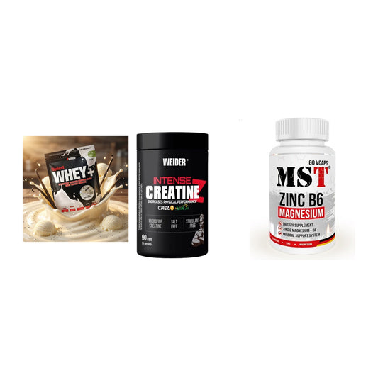 Einsteiger-Set: Sinob Honest + Weider Intense + MST Zinc – alle enthaltenen Artikel