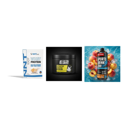 Einsteiger-Set: NNT Whey + ESN Ultrapure + Body Attack – alle enthaltenen Artikel