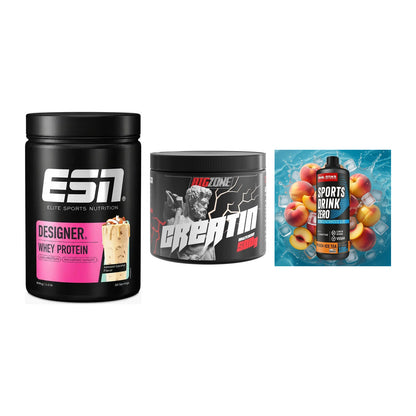 Einsteiger-Set: ESN Designer + Big Zone Creatin + Body Attack – alle enthaltenen Artikel
