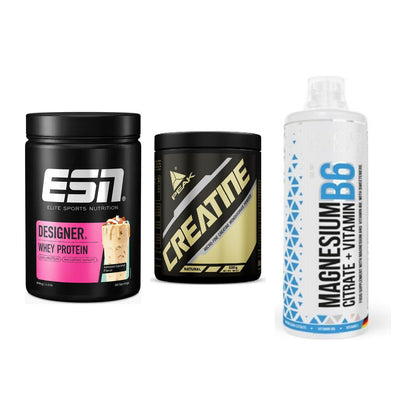 Einsteiger-Set: ESN Designer + Peak Creatin + MST Magnesium B6 – alle enthaltenen Artikel