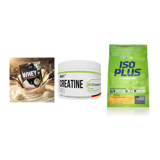 Einsteiger-Set: Sinob Honest + MST Creatin Pro + Olimp Iso Plus – alle enthaltenen Artikel