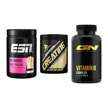 Einsteiger-Set: ESN Designer + Peak Creatin + GN Vitamin – alle enthaltenen Artikel