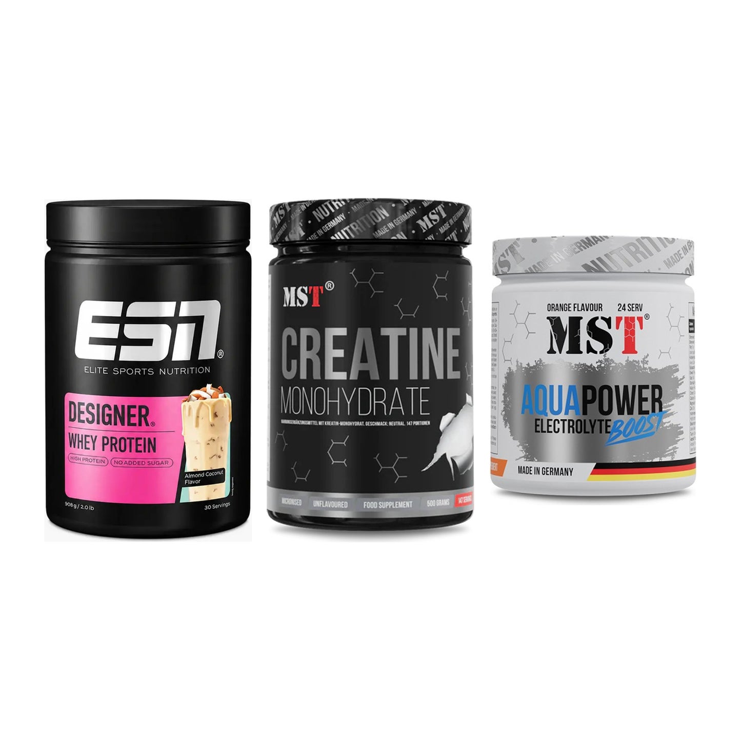 Einsteiger-Set: ESN Designer + MST Creatin + MST Aqua Power – alle enthaltenen Artikel