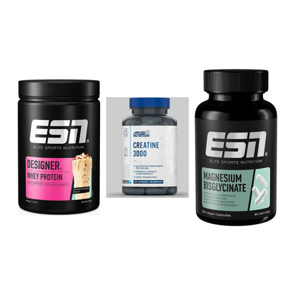Einsteiger-Set: ESN Designer + Applied Nutritio + ESN Magnesium – alle enthaltenen Artikel