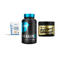 Einsteiger-Set: NNT Whey + EFX Kre-Alkalyn + Peak Vitamin – alle enthaltenen Artikel