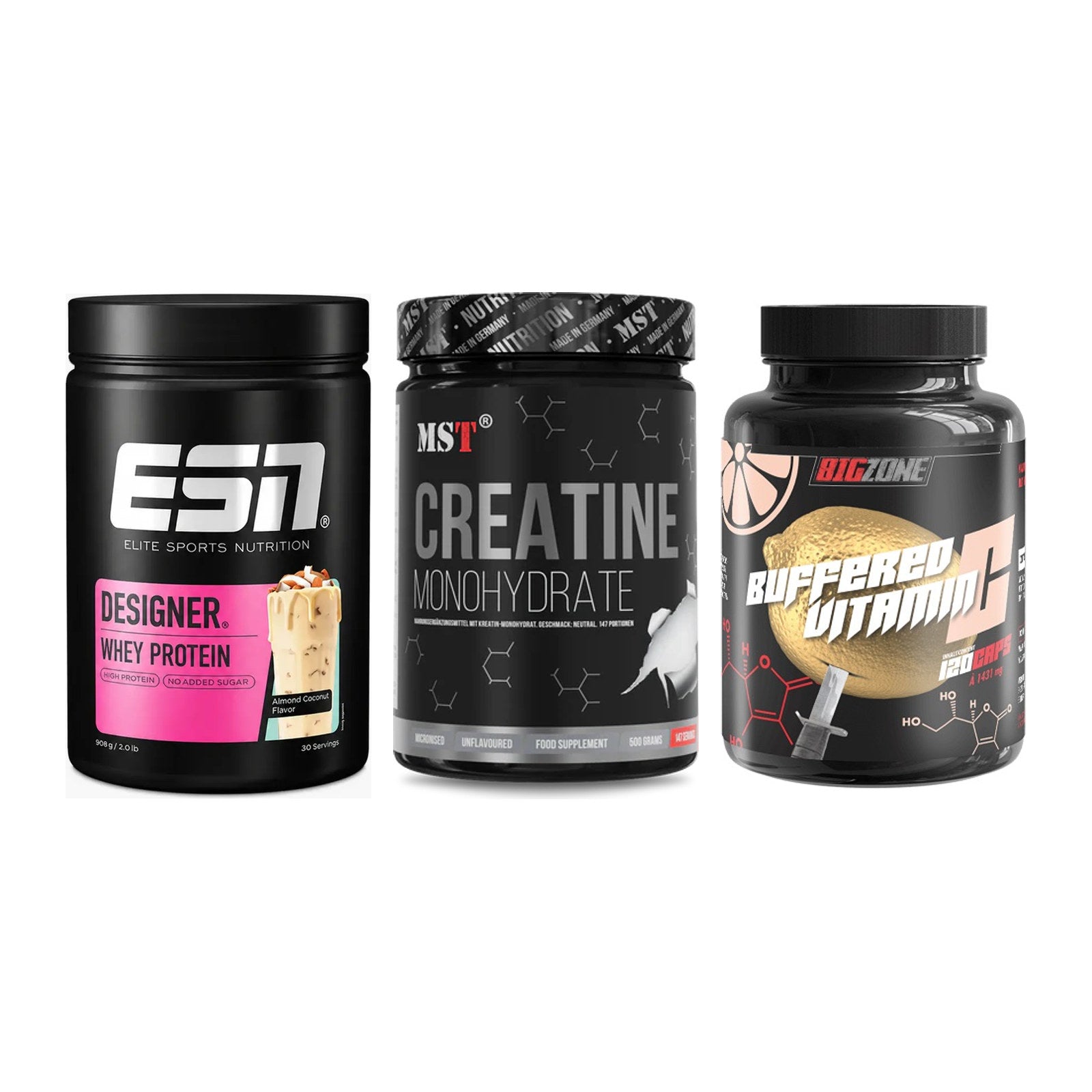 Einsteiger-Set: ESN Designer + MST Creatin + Big Zone Buffere – alle enthaltenen Artikel