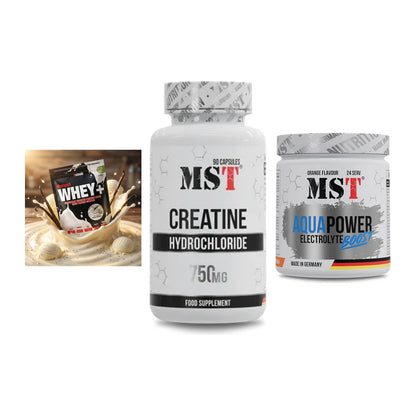 Einsteiger-Set: Sinob Honest + MST Creatin HCL + MST Aqua Power – alle enthaltenen Artikel
