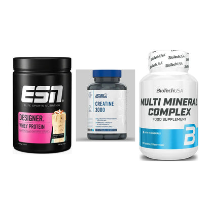 Einsteiger-Set: ESN Designer + Applied Nutritio + BioTech Multi – alle enthaltenen Artikel