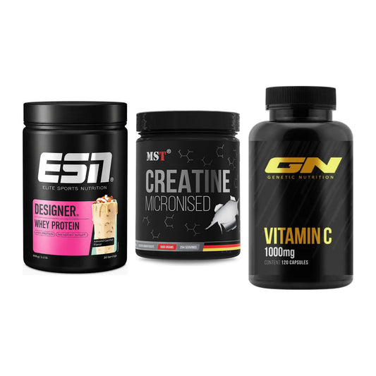 Einsteiger-Set: ESN Designer + MST Creatin + GN Vitamin C – alle enthaltenen Artikel