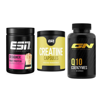Einsteiger-Set: ESN Designer + ESN Ultrapure + GN Q10 Health – alle enthaltenen Artikel